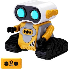 Resim LRS Store Şarjlı El Sensörlü Akıllı Wall-E Robot - Uzaktan Kumandalı, Müzikli Işıklı Interaktif Robot Oyuncak 