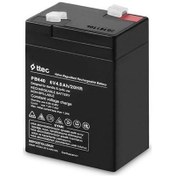 Resim Ttec 6 Volt 4 Amper Bakımsız Kuru Akü- 6V 4 Ah 2019 Üretim 