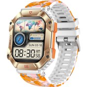 Resim ZCWATCH V0623 Outdoor Military Bt Call, Pusula, Spor Sağlık, Profesyonel Akıllı Saat 