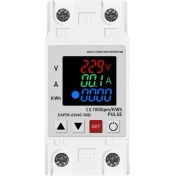 Resim Steellaar Ayarlanabilir Aşırı Gerilim Akımı ve Düşük Gerilim Koruma Cihazı (Yurt Dışından) 