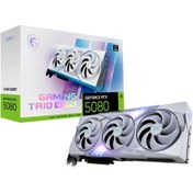 Resim MSI GeForce RTX 5080 16G GAMING TRIO WHITE GDDR7 256Bit DX12 Gaming (Oyuncu) Ekran Kartı 