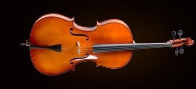 Resim VALENCIA CE400F12 CELLO, FRENCH STYLE, 1/2 