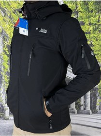 Resim Güray Store Soft Shell Su ve Rüzgar geçirmez içi polarlı taktik mont motorcu mont 