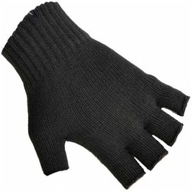 Resim Şirin Kesik Parmak Eldiven, Yarım Parmak Eldiven Siyah Lm Siyah 