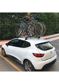 Resim Renault Grand Scenıc Mk4 2017-sonrası Trx2 Tavan Barı & Bisiklet Taşıma Paketi Gri 