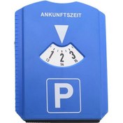 Resim Yeni Plastik Araba Park Disk Zamanlayıcı Saat Kar Kazıyıcı Araba Süsleme İle Varış Zamanı Göstergesi 