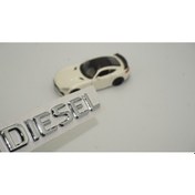 Resim DK Tuning Diesel Bagaj 3m 3D Krom Abs Yazı Logo Amblem 