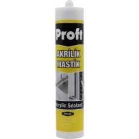 Resim Dafs Proft PR100 Akrilik Mastik 450 gr Beyaz 