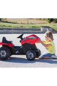 Resim Smoby Xl Römorklu Pedallı Traktör - Kırmızı 710108 