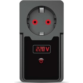 Resim Akım Korumalı Priz Zaman Ayarlı Duvar Priz FTR-10 