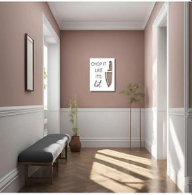 Resim Lazer Kesim Metal Duvar Dekoru Chop It Like Its Hot Metal Duvar Tablosu İmza 