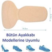 Resim Seram Collection 1 Çift Ten Ortopedik Tabanlık Yüksek Topuklu Ayakkabı Topuk Vurma Önleyici Koruyucu Yastığı Ped 