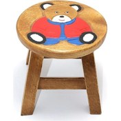 Resim Çocuk Taburesi Büyük Boy Çok Renkli 