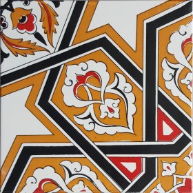 Resim Can Seramik 20*20 Cm CÇ72S Kütahya Çini Karo 5' Li 1 Paket 