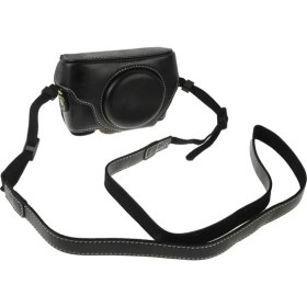 Resim Ykd Store Sony RX100 M3 / M4 / M5 Için Tam Vücut Deri Kılıf Çanta Siyah (Yurt Dışından) 