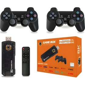Resim Aırstorr Airstorr Game Box 8K Video Oyun Konsolu Aile Retro Oyunlar Çift Sistem TV Wifi Fonksiyonu 