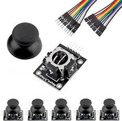 Resim WWZMDiB 6Pcs Dual-Axis Button Joystick Module PS2 Game Joystick Control Stick Sensor for Arduino PS2 Raspberry Pi 