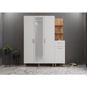 Resim Açelya Portmanto Vestiyer Ayakkabılık Çb 160cm - Montaj Dahil M3 