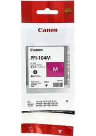 Resim Canon PFI-104M Kırmızı Kartuş IPF750 
