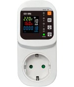 Resim Jıujı Kaçak Akım Voltaj Ve Akım Korumalı Akıllı Priz 16a Wifi Akıllı Priz 