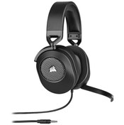 Resim Corsair Hs65 Ca-9011270-eu Surround Kablolu Siyah Oyuncu Kulaklığı 
