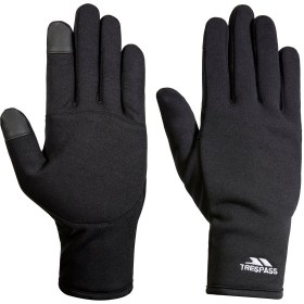 Resim Trespass Poliner - Unisex Power Stretch Glove Unisex Siyah Eldiven 