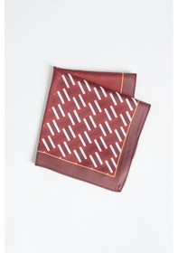 Resim Ac&Co / Altınyıldız Classics Erkek Bordo - Kırmızı Desenli Mendil Bordo - Kırmızı 