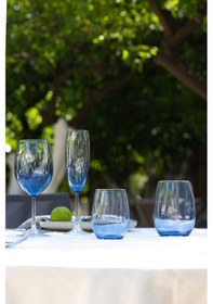 Resim Rakle Larc 4'lü Su Bardağı Seti Mavi 350 Cc 