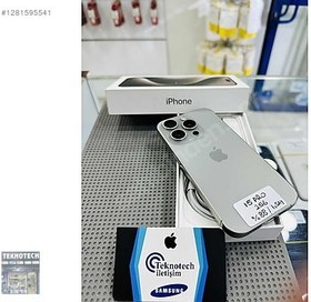 Resim Apple iPhone 15 Pro İkinci El TR | 256 GB | Natürel Titanyum 
