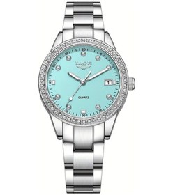 Resim Fochsia Lıge Şık Ve Moda Genç Kız Kol Saati Çok Fonksiyonlu Işık Mavi Paslanmaz Çelik Kordon Diğer 