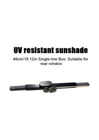 Resim Xuweiwei 1 Rulo Güneşlik 46x120cm Araç Rüzgarlık İçin Evrensel Katlanır Termal Yalıtım Perdesi 