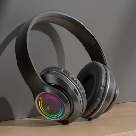 Resim Lebeigo Kafaya Takılan Bluetooth Kulaklık, Mikrofon Gürültüsünü Azaltan Kablosuz Bilgisayar E-Spor Oyun Kulaklığı, Ultra Uzun Bekleme Süresi, Yüksek Kalite Sporu (Yurt Dışından) 