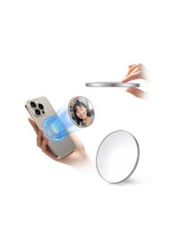 Resim Mufunye Siyah/gümüş Seçenekli Metal Ve Akrilik Selfie Aynası Seti - Taşıma Kutusu Dahil 