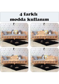 Resim Markaawm Markaawm Sevimli Figürlü 90 X 190 Montessori Yatak Çocuk Karyola 