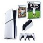 Resim Sony Playstation 5 Slim CD Edition-2. Dualsense PS5 Kol-Şarj İstasyonu-Fifa FC 25-GTA 5 Oyun (İthalatçı Garantili) 