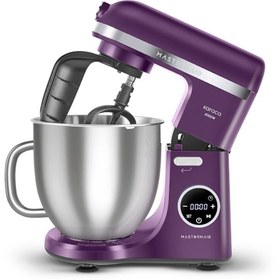 Resim Karaca Mastermaid Chef Ultra D2000W Dijital Ekranlı Hamur Yoğurma Makinesi Grape Purple 7L 
