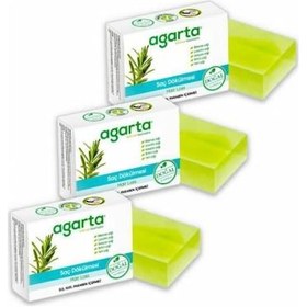 Resim Agarta Doğal El Yapımı Saç Dökülmesi Sabunu 3 x 150 G 