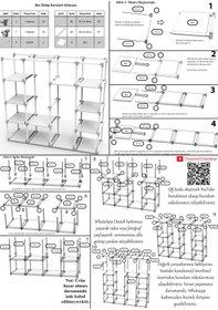 Resim CimriKese Geniş Hacimli Çift Askılı Cimrikese Bez Dolap Siyah 