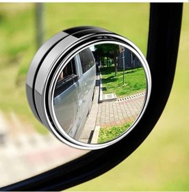 Resim Çerçeveli Gerçek Cam Kör Nokta Aynası 360 Derece Hareketli 2 Adet 