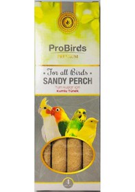 Resim Pro Birds Kumlu Kuş Tünek 4'lü 