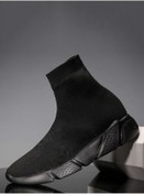 Resim Elisay Moda YÜRÜMEK BIZIMLE GÜZEL Unısex Çorap Trıko Strec Sneaker 