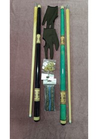 Resim Genel Markalar Bilardo Istakası 2 Adet + Tebeşir 12 Adet + Istaka Ucu 10 Adet + Eldiven 2 Adet Süpe 