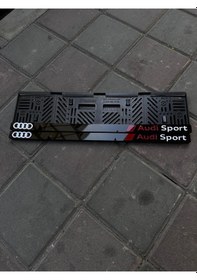 Resim 3d Kabartmlı Audi Sport Pleksi Plakalık 