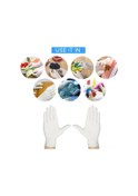 Resim Tongxida Tek Kullandım Pvc Eldivenler, Gıda İşleme/mutfak/temizlik İçin, Dayanıklı-komforlu, 100 Adet/kutu S Boyutu 