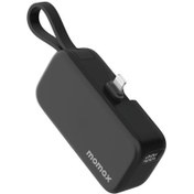 Resim Momax 1-Power Mini 5000mAh Bulit-in foldable USB-C connector Battery pack 