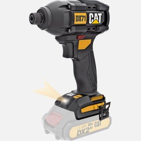 Resim CAT DX71B 18Volt 215Nm Kömürsüz Profesyonel Şarjlı Darbeli Tornavida(Akü ve Şarj Cihazı Dahil Değildir.) 