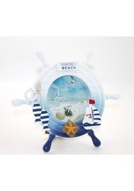 Resim Konyax Ahşap Marin Dümenli Çerçeve Seri 1 