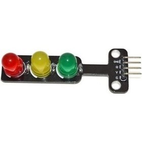 Resim Elektronikport-Led Trafik Işıkları Modülü - Trafik Lambası 