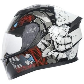 Resim Rhkc 316 Full Face Kuru Kafa Motosiklet Kaskı 