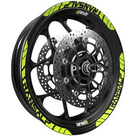 Resim Honda Transalp Jant Şeridi Florasan Sarı 